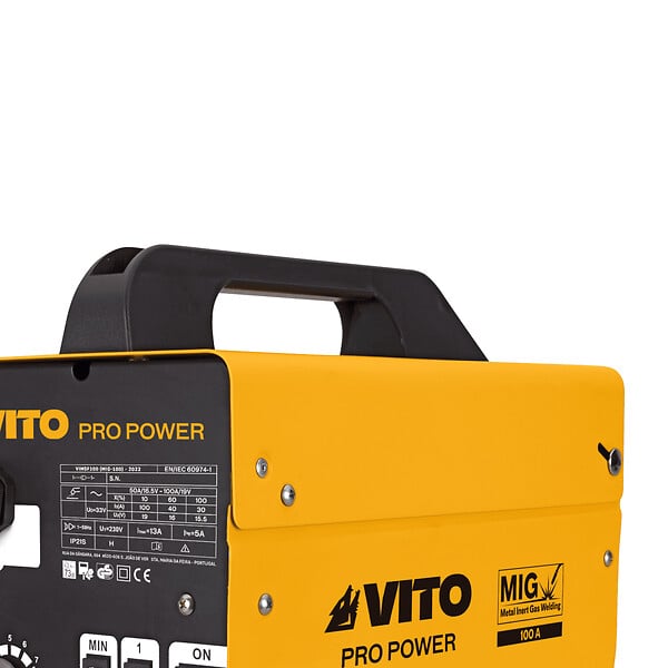 VITO - Poste à souder Mig sans gas 100A Régulation automatique du fil Torche directe VITO - large