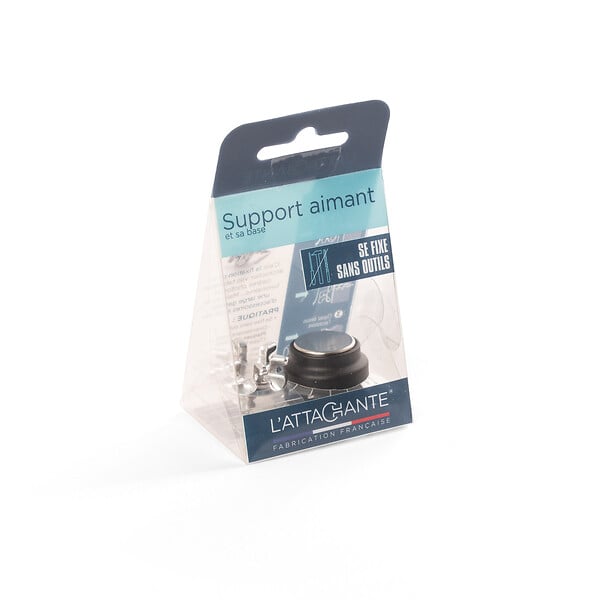 ATTACHANTE - Support aimant noir - large