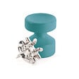 ATTACHANTE - Petite patere concave bleu can - vignette