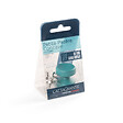 ATTACHANTE - Petite patere concave bleu can - vignette