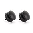 ATTACHANTE - Support miroir reglable noir - vignette