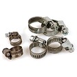 PRECISION - Lot de 6 colliers de serrage à vis - Acier - 8 à 22mm - vignette