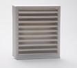 FEPRE - GRILLE ABS BLC A TUBE D 10-12.5cm - vignette
