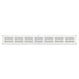 FEPRE - GRILLES ALU 0.8mm BLANC A/MOUST 5x40 - vignette
