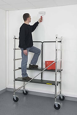 CENTAURE - Echafaudage Pliant Chrono 3, Hauteur De Travail 2m90 - large