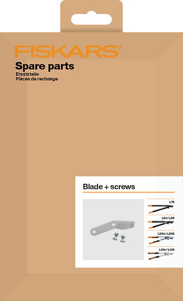 FISKARS - Kit lame et boulons coupe-branches Quantum - Acier - 4 pces - large