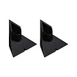 PAULMANN - Socles Lightbar x2 noir alu et plastique - vignette