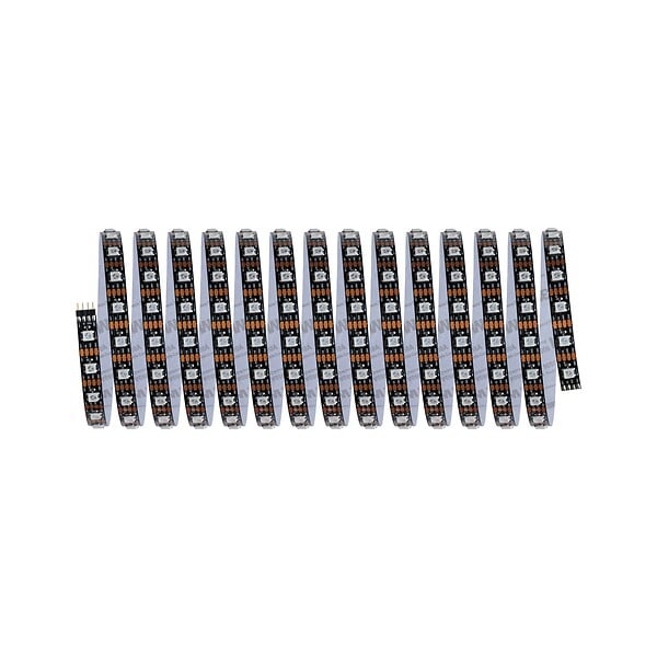 PAULMANN - Kit ruban LED Dynamic Rainbow RGB - Noir - 10.5W - large