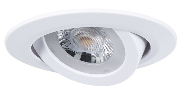 PAULMANN - Encastré orientable 70° D.82mm LED intégrée x3 4,8W 580lm 3000K blanc 230V - large