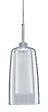 PAULMANN - Pendulum Arido II URail LED 1x5W GU10 Chrome métal-verre 230V - vignette