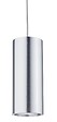 PAULMANN - URail LED suspension Barrel 6W 9VA 350mA chrome mat-alu epoxy Met-Syn - vignette
