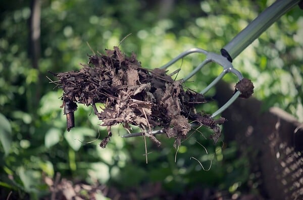 FISKARS - Fourche à compost Xact - Acier trempé - 120cm - large