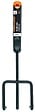 FISKARS - Griffe de jardin Ergo tête acier - petit outil sol - vignette