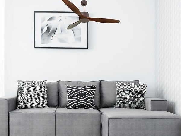 KLASSFAN - Ventilateur de plafond ø166 cm avec Wifi Réversible Hypersilence - large