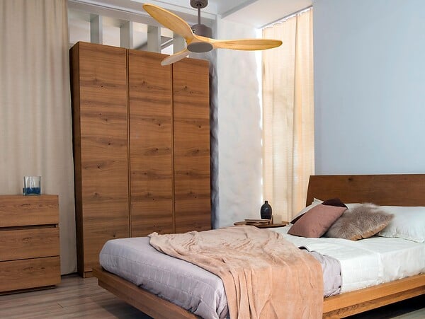 KLASSFAN - Ventilateur de plafond ø132 cm avec Wifi Réversible Hypersilence - large