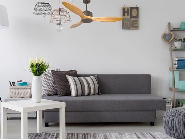 KLASSFAN - Ventilateur de plafond ø132 cm avec Wifi Réversible Hypersilence - large
