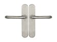 HERACLES - Ensemble sur plaques JADE série 1294 type bec de cane finition inox brossé - HERACLES - B-INOX-SP09 - vignette