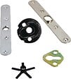 MUL-T LOCK - Plaque intérieur 265 avec déco marron - MUL T LOCK - COLOPLAQUEINTMAXX - vignette