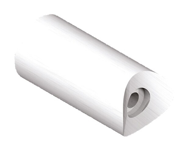 LA CROISEE DS - Support incliné 50Â° extérieur pour poignée DIVA VI sans vis pression - LA CROISEE DS - DS6957 - large