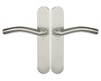 HERACLES - Ensemble sur plaques série JADE 1494 type bec de cane finition inox brossé - HERACLES - B-INOX-SP17 - vignette
