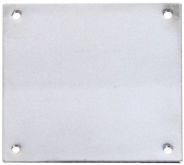 HERACLES - Plaque de propreté 160x90mm laiton poli - HERACLES - 251952 - large