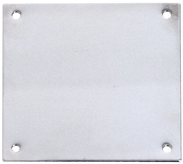 HERACLES - Plaque de propreté 50x50mm laiton poli - HERACLES - 251352 - large