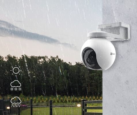 EZVIZ - Camera extérieure motorisée sur batterie HB8 2K+ EZVIZ - large