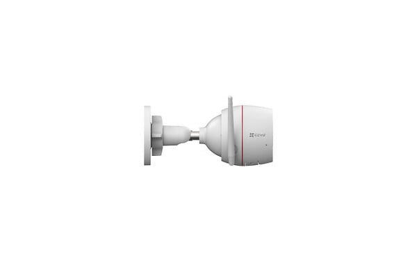 EZVIZ - Caméra Wi-Fi extérieure H3C 2K - Blanc - Résistance IP67 - large