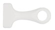 MOBOIS - Supports monobloc à œil bois blanc - Diam.20mm - vignette