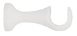 MOBOIS - Support monobloc ouvert Diam.35 laque blanc - Axe/mur 110mm - vignette