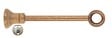 MOBOIS - 1 SUPPORT A OEIL RECOUPABLE 110-280MM AXE/MUR D.28mm DECOR CHENE - vignette