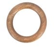 MOBOIS - 10 ANNEAUX BOIS D.56MM D.28mm DECOR CHENE - vignette