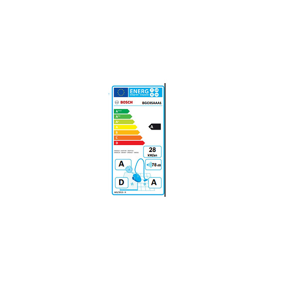 BOSCH - aspirateur sans sac 78db - bgc05aaa1 - large