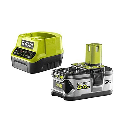 RYOBI - Pack 1 batterie RYOBI RC18120-150 18V One+ - Li-Ion 5 Ah + chargeur rapide - large