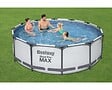BESTWAY - Piscine tubulaire Steel Pro Max - Ronde - Diam.366xH.100cm - vignette