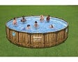 BESTWAY - Piscine tubulaire Power Steel - Ronde - Diam.549xH.122cm - vignette