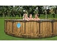 BESTWAY - Piscine tubulaire Power Steel - Ronde - Diam.549xH.122cm - vignette