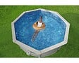 BESTWAY - Piscine acier Hydrium - Octogonale - Gris - Diam.366xH.122cm - vignette