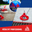 JD SYSTEME - Kit de nivellement carrelage - 150 croisillons 1,5mm + 50 écrous - vignette