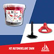 JD SYSTEME - Kit croisillons autonivelants - 150 + 50 écrous - 3mm - vignette