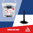 JD SYSTEME - Croisillons 3 mm 250 pces Pour carrelages de 3/15mm - vignette