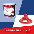 JD SYSTEME - Ecrous 100 pces Compatible tout croisillons - vignette