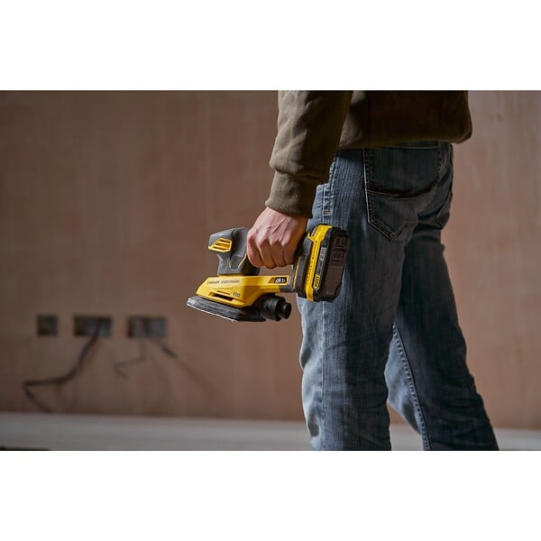 STANLEY Fatmax - Ponceuse delta sans fil 18V - Vitesse variable 12000 tr/min - large
