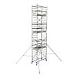 TUBESCA COMABI - Echafaudages roulants en aluminium Cross 80 - 2 planchers  plancher 4,85 m - vignette