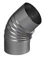 TEN - Coude plissé 45° aluminium 139 mm - TOLERIE GENERALE - 394139 - vignette