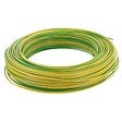 FILS & CABLES - Câble dâ€™installation H07V-U 10m 2.5mmÂ² jaune et vert avec isolant en PVC - FILS & Cà‚BLES - 60101025C - vignette