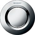 GEBERIT - Poussoir pneumatique à encastrer chromé brillant - GEBERIT - 116.040.21.1 - vignette