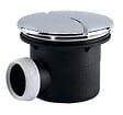 GARIS - Bonde receveur D60mm + champignon D90mm en ABS sortie horizontale - GARIS - P01-BD60C - vignette