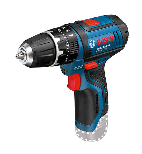 BOSCH PRO - Perceuse à percussion sans fil 12V - GSB 12V-15 - 30 Nm - large