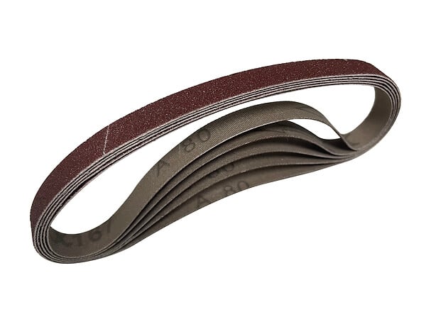 MC KENZIE - Bande abrasive - Grain 80 - Lot de 5 - 13x454mm - large